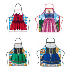 Polyester Barbecue Apron Anti-grease Splash Proof Kitchen Supplies