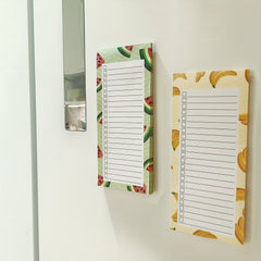 Magnetic Shopping List Pad For Fridge Magnetic Grocery List 50 Sheets Per Pad