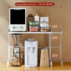 Adjustable Kitchen Rack Microwave Storage Space Saver Organizer