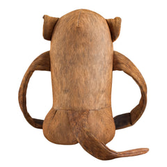 Prankster Monkey Plush Light Brown Hanging Toy