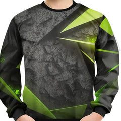 Teens Radiant 3D Print Sweatshirt Casual Pullover