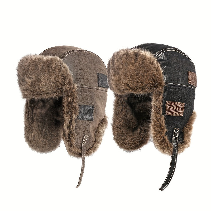 Men's Winter Thickened Windproof Warm Hat