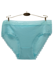 6pcs Lace Stitching Briefs Comfy Breathable Intimates Panties
