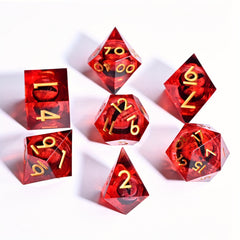 7pcs Resin Dice Set for Large Board Game