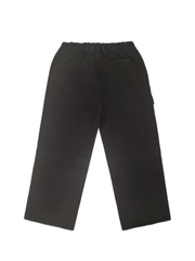 Wide Leg Cargo Jeans With Flap Pockets