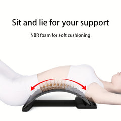 Lumbar Relaxer Waist Stretching Back Massager Pilates Supplies