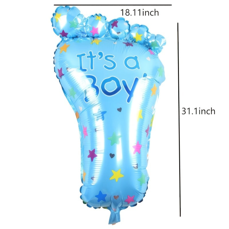 Large Foot Aluminum Balloon Christmas Decoration