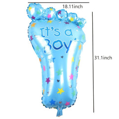 Large Foot Aluminum Balloon Christmas Decoration