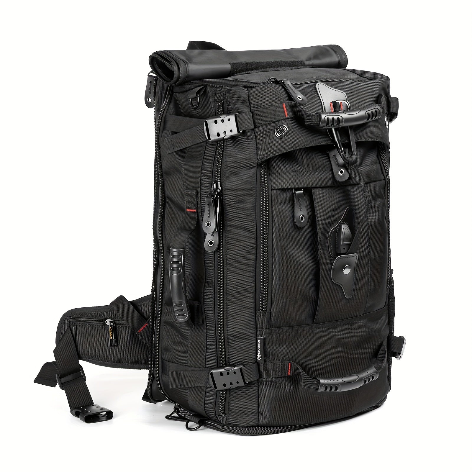 Men's Casual Travel Backpack Waterproof 40 64 Cm Laptop Backpack USB Port