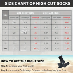 3MM Neoprene Diving Socks Non Slip Anti-Scratch Anti-Jellyfish Warm Socks