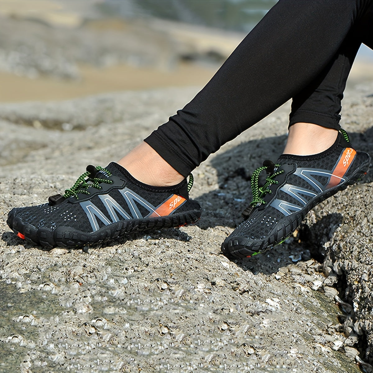 Quick Drying Water Shoes Breathable Non-slip Diving Sneakers for Women