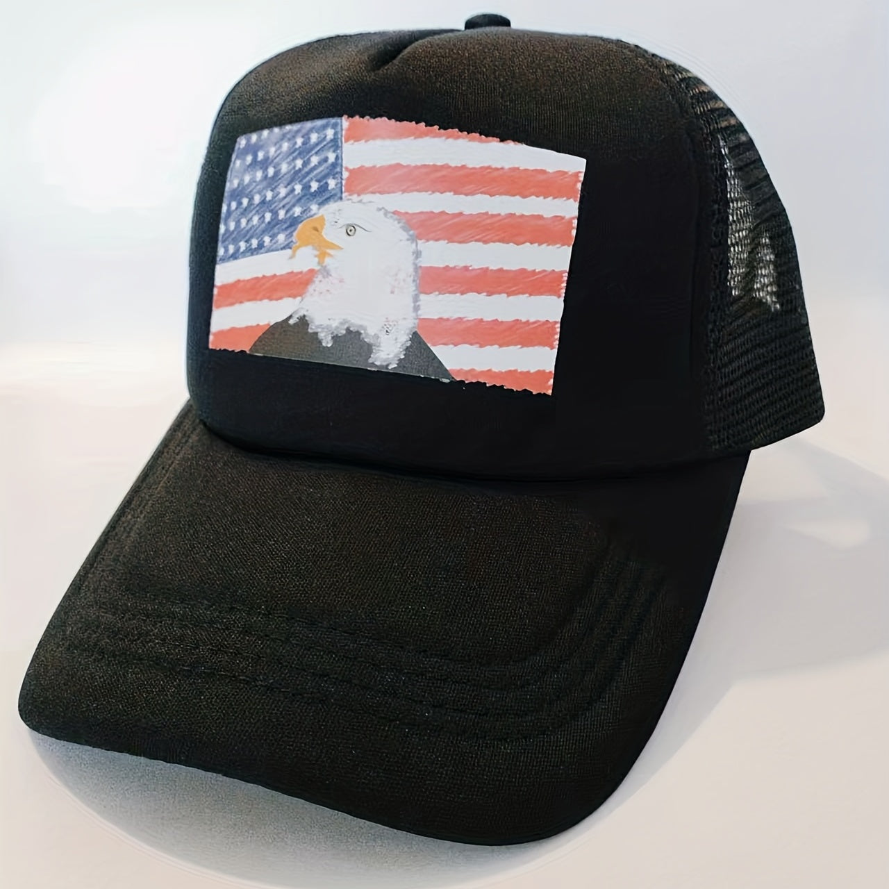 Summer Mesh Cap Hip hop Print Baseball Cap Mens Sun Hat Outdoor Sports