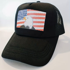 Summer Mesh Cap Hip hop Print Baseball Cap Mens Sun Hat Outdoor Sports