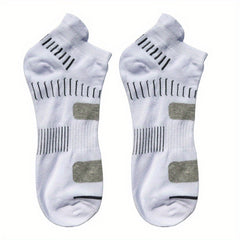 Unisex Athletic Ankle Socks Arch Support Cushioned Socks
