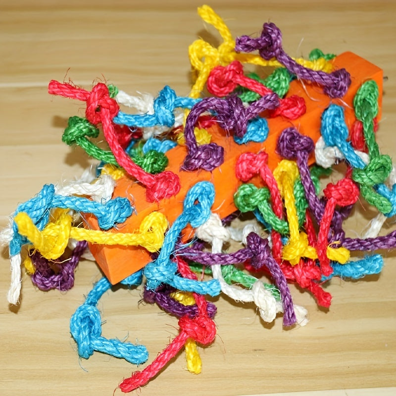 Colorful Bird Toy For Medium And Large Parrot