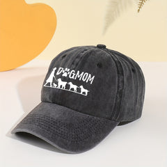 Stylish Unisex Dog Mom Baseball Cap for Outdoors