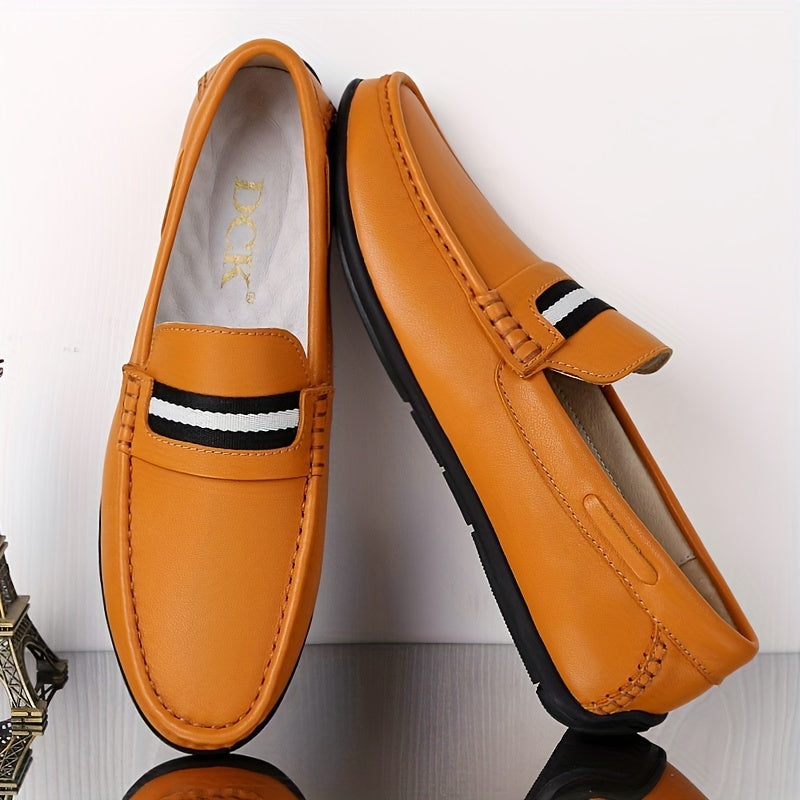 Men's Comfy Moccasin Loafers Non-slip Driving Shoes