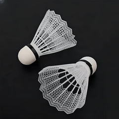 12pcs Plastic Badminton Shuttlecocks for Training and Entertainment
