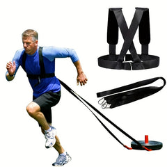 Strength Training Sled Pull Back Belt Fitness Resistance Training Strap