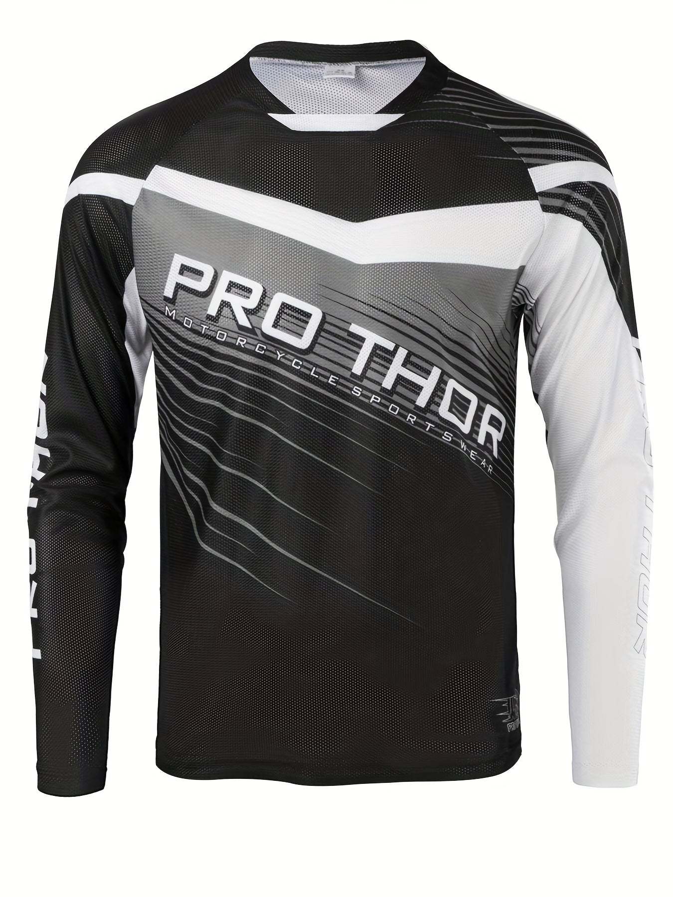 Men's Cycling Jersey Quick Dry Long Sleeve Shirt