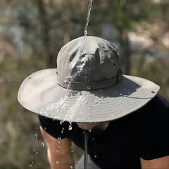 Breathable Men's Sun Hat for Fishing and Mountaineering