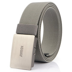 Men's Elastic Belt Casual Buckle Belt