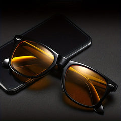Anti Light Flat Glasses for Computer Mobile Games Multicolor