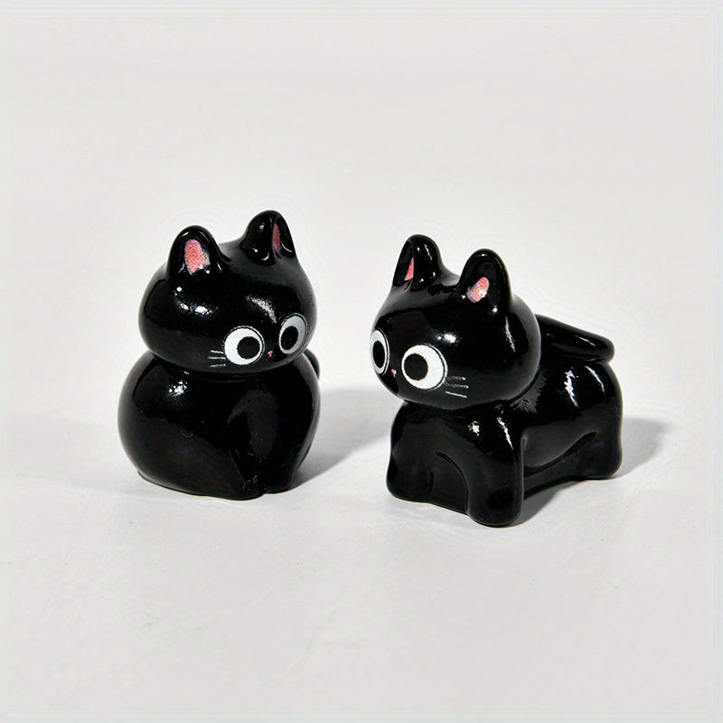 Resin Kitten Desktop Accessories for Car Decor