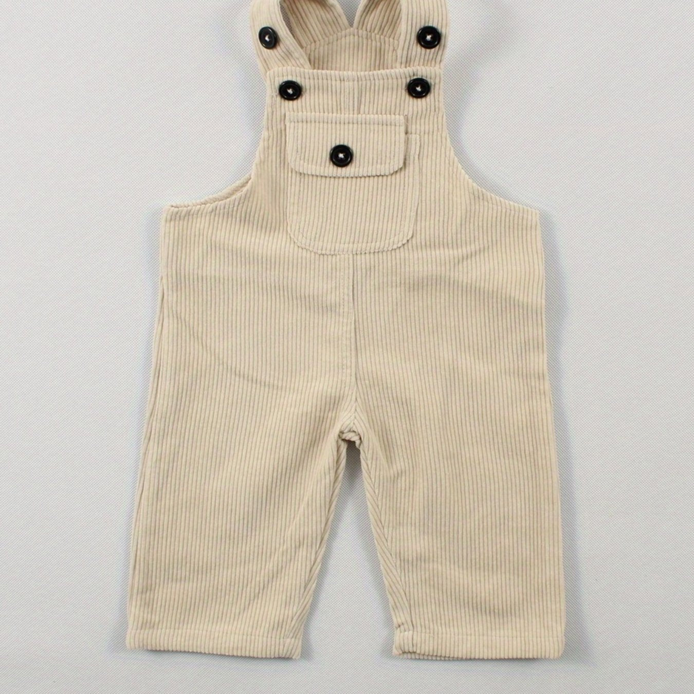 Boys Corduroy Overalls Soft Comfy Breathable Kids Clothes