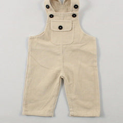 Boys Corduroy Overalls Soft Comfy Breathable Kids Clothes