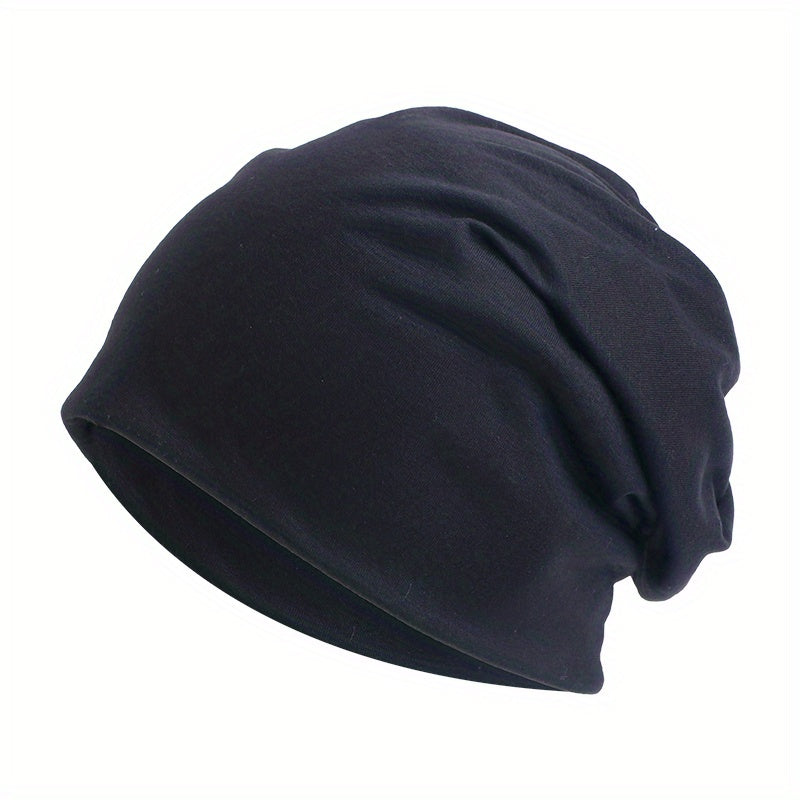 Beanie Hat Elastic Slouchy Chemo Cap For Men Women