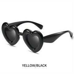 Halloween Heart Shaped Sunglasses for Women