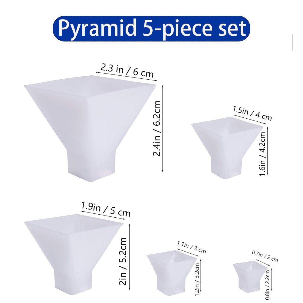Silicone Resin Molds Set for DIY Home Decorations Flower Preservation