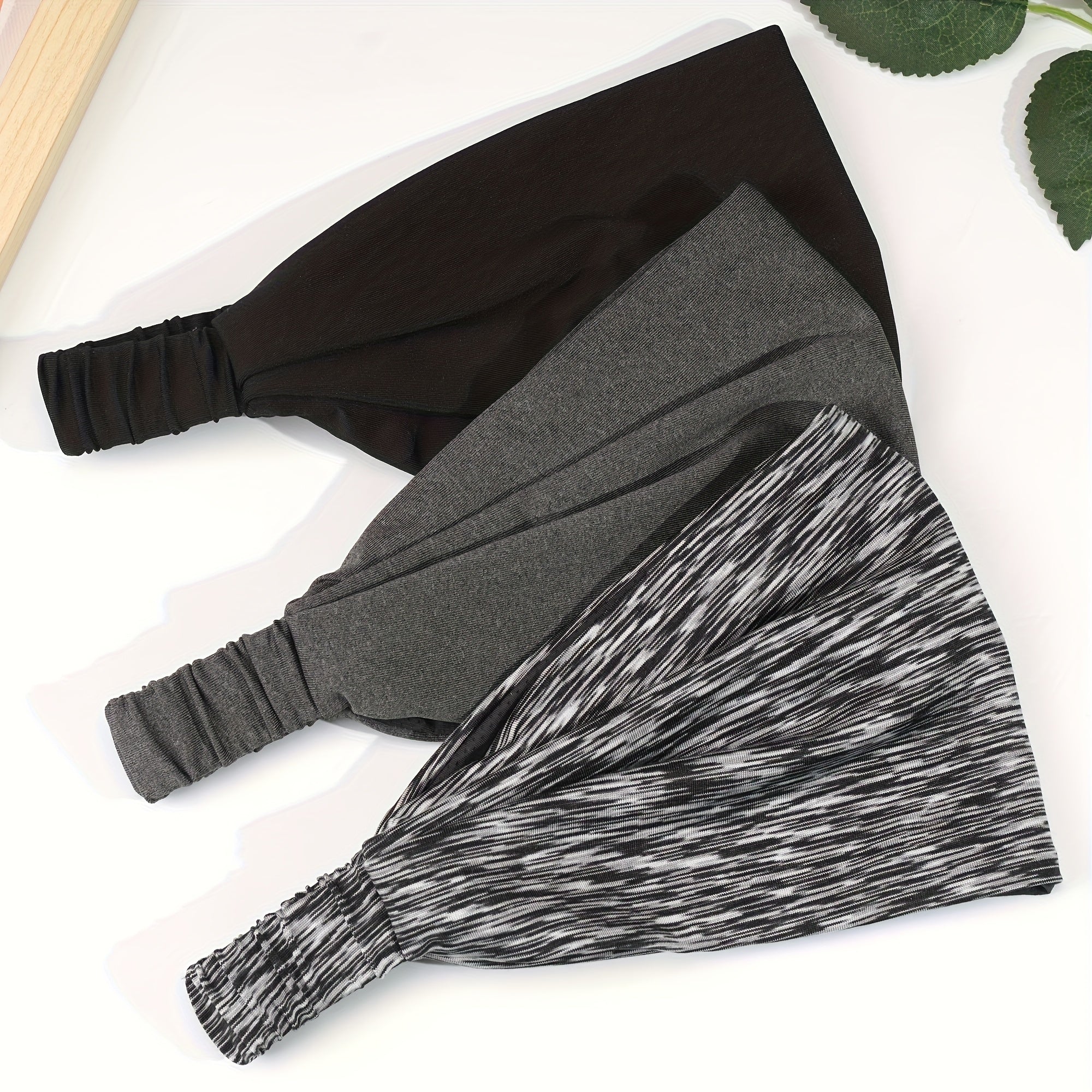 Men's Athletic Headband Sweat Absorbent Non Slip Sports Band Quick Dry