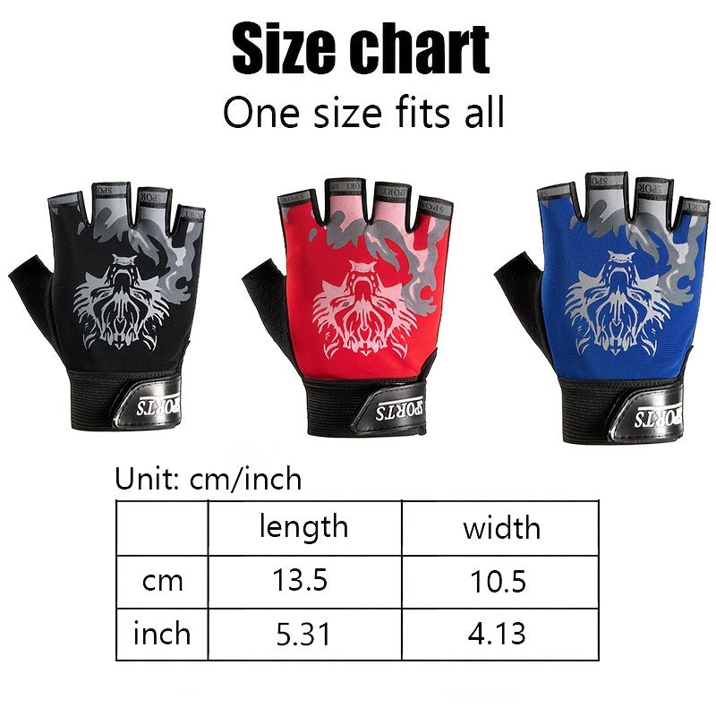 Non-slip Half-finger Gloves for Fishing & Outdoor Activities