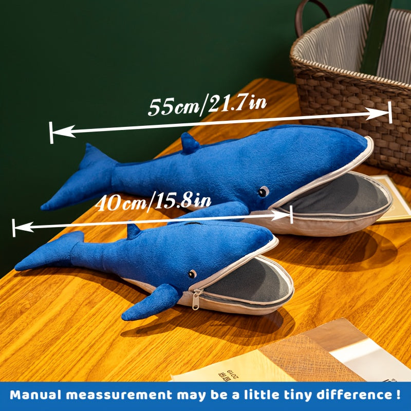 Soft Whale Plush Toy - Unique Holiday and Birthday Gift for Friends and Family