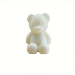 4pcs Mini Bear Scented Candle for Wedding Christmas Gift