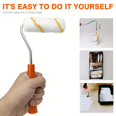 5pcs Paint Brush Wall Tools Latex Paint Roller Brush Set