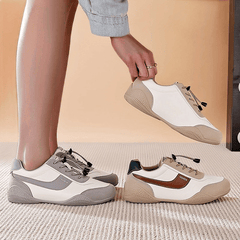 Women's Lightweight Colorblock Flat Sneakers