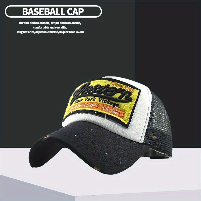 Unisex Sunshade Adjustable Baseball Cap For Mountaineering