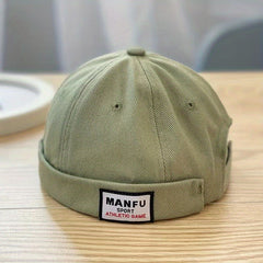 Retro Cotton Brimless Hat Unisex