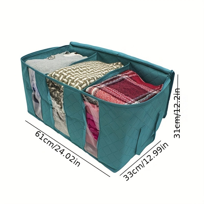 Large Capacity Zipper Foldable Storage Organizer Container