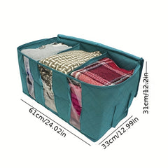 Large Capacity Zipper Foldable Storage Organizer Container