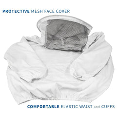 Professional Large Beekeeping Suit Breathable Half Body Bee proof Suit