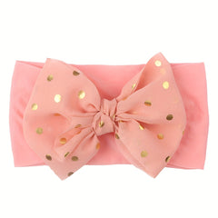 Baby Headbands Dotted Bowknot Hairbands Hair Accessories For Girls