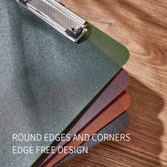 Vintage Waterproof A4 Document Organizer with Single Clip - 50 Packs