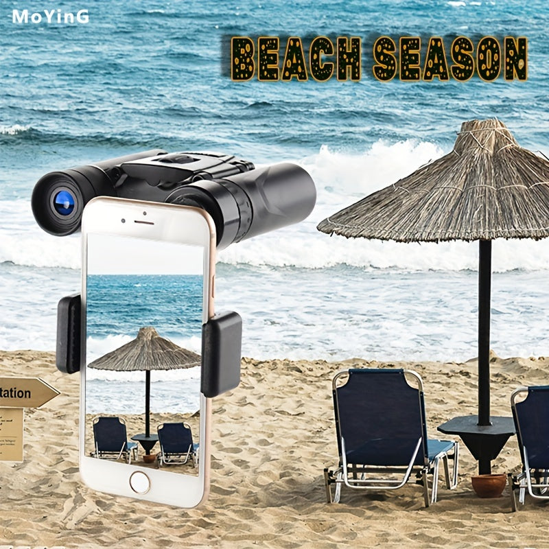 Portable 100x22 Binoculars for Bird Watching Camping Concert