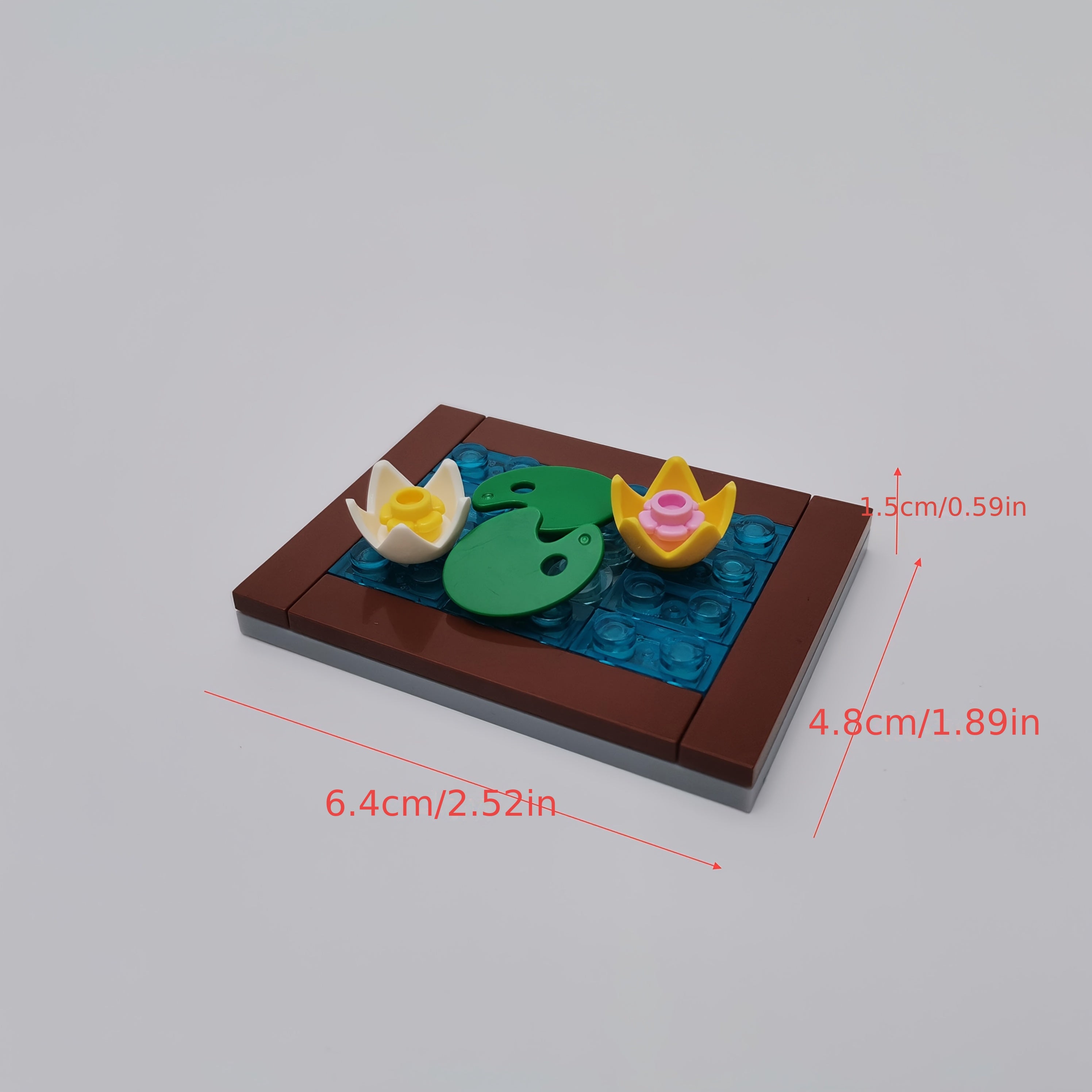 Interlocking Building Blocks for Lotus Pond