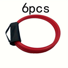 10pc Plastic Agility Training Rings for Speed & Balance Training