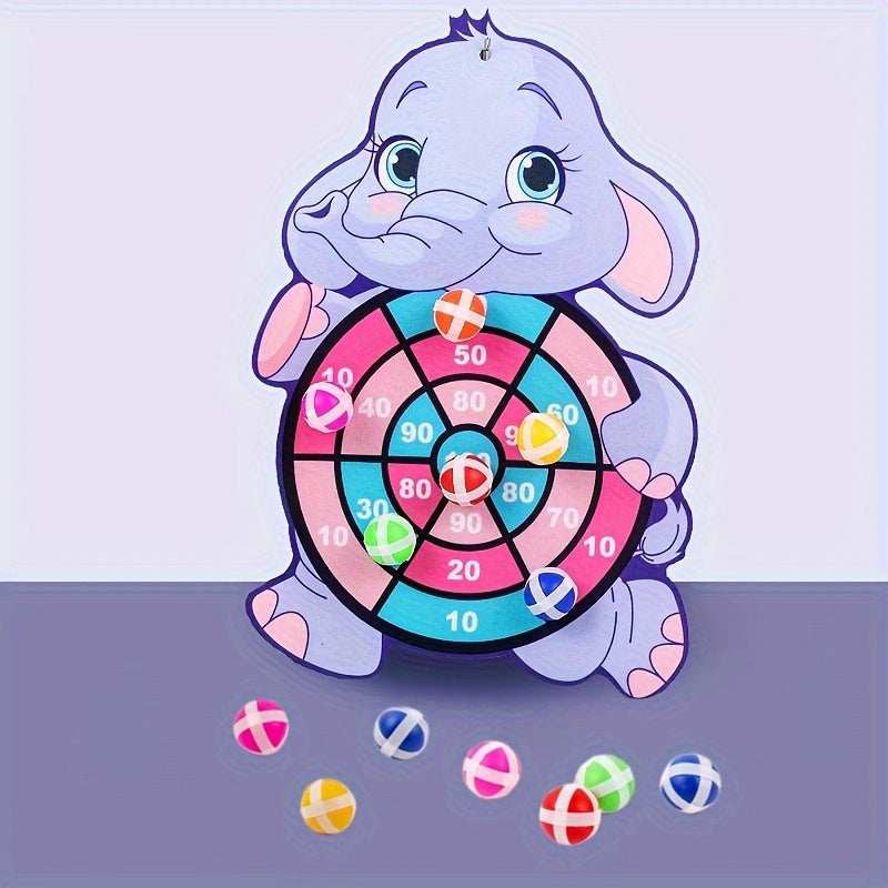 Sticky Ball Dart Board Game Family Party Fun